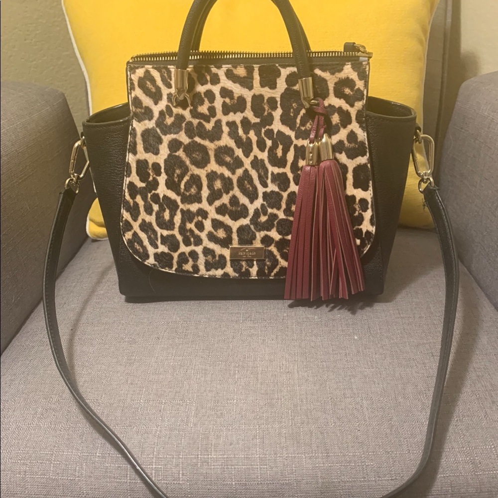 Kate Spade Leopard Top Handle
